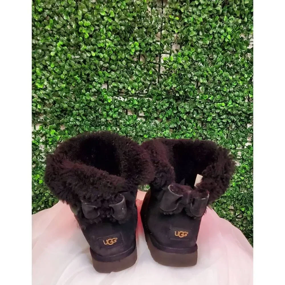 UGG black suede